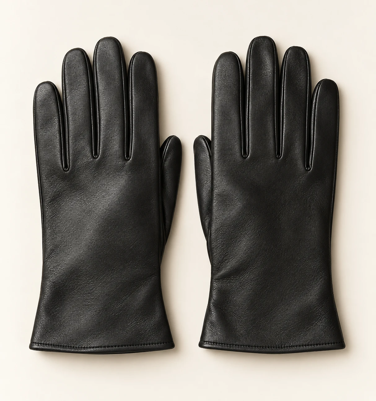 Black Marlene Noir leather gloves
